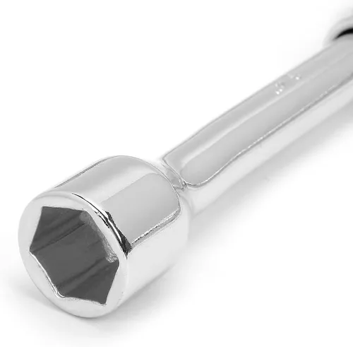 Vista 4 de WORKPRO - Llave de tuercas universal plegable, 4 vías, cruzada, 14 pulgadas.