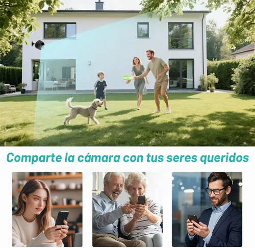 Vista 9 de Cámara oculta espía 1080P WiFi Mini seguridad inalámbrica para el hogar Negro
