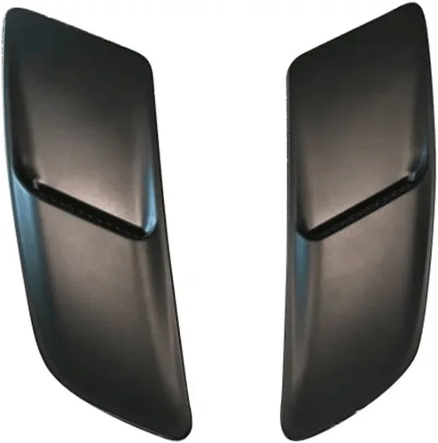 Vista 5 de Ajuste 2015-2017 Ford Mustang GT Front Hood Ventilaciones OE Estilo Negro