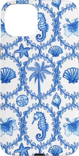 Vista 9 de Funda con estampado hawaiano para iPhone 16, nieta costera, niña de coco