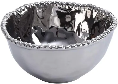 Vista 10 de Pampa Bay Tazón pequeño de porcelana (dorado)