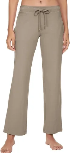 Vista 15 de U2SKIIN Pantalones de pijama para mujer, suaves, de algodón, cómodos, para dormir, para mujer Negro