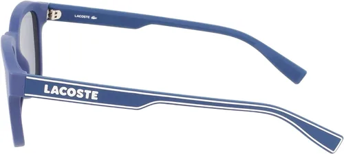 Vista 3 de Lacoste Gafas de sol rectangulares L966S para hombre azul mate talla única Azul mate