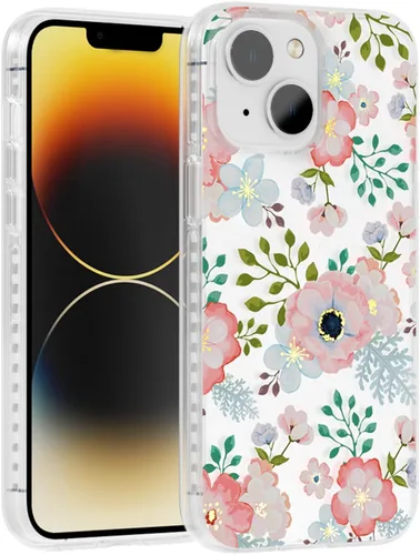 Vista 44 de SCORPIFY Funda para iPhone 14 Pro Max con diseño iridiscente de mariposa azul, bonita funda transparente para mujeres y niñas