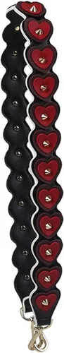 Vista 3 de Corazón de melocotón de 35 pulgadas de longitud de cuero de la PU correas de repuesto Crossbody Bag Correa para hombro bolsos