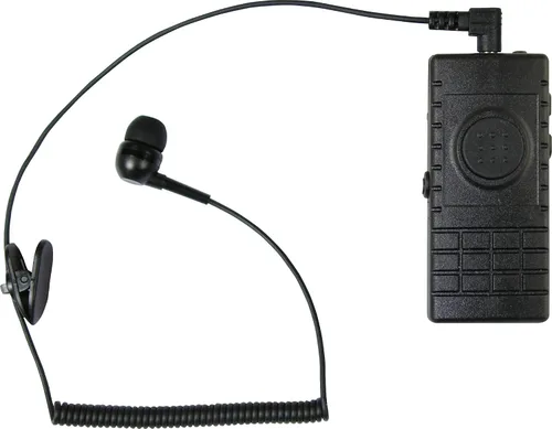 Vista 9 de PRYMEBLU® BTH-300-MAX es un micrófono de solapa Bluetooth multifuncional para radios bidireccionales, teléfonos celulares y tabletas