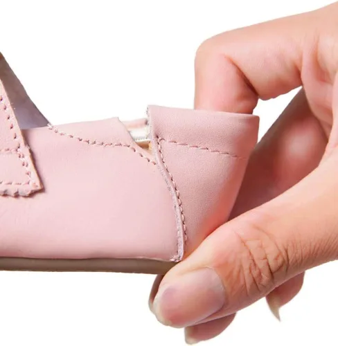 Vista 5 de Zapatos de bebé de cuero genuino para niñas y niños pequeños Mary Jane Zapatos de caminar Prewalker princesa vestido de boda zapatos zapatos