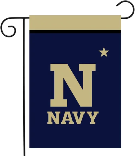 Vista 42 de Academia de la Fuerza Aérea de los Estados Unidos NCAA Bandera para el jardín 12.5" x 18" Briarwood Lane