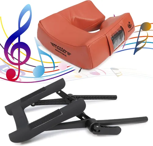 Vista 20 de Master Massage Universal MusicMaster - Juego de cojines redondos de media luna y mesa de masaje ajustable, juego de mesa de masaje/reposacabezas