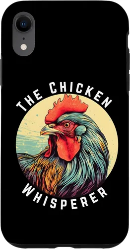 Vista 8 de iPhone 14 - Atuendo para amantes de la agricultura y el pollo The Chicken Whisperer Case