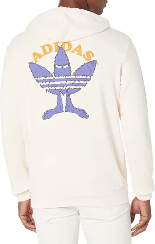 Vista 2 de adidas Originals Sudadera con capucha divertida con gráficos para hombre
