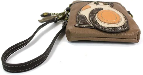 Vista 8 de Chala - Bolsa cruzada de piel sintética multicolor con correa ajustable para teléfono celular