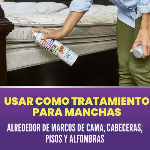 Vista 5 de Ortho Home Defense Max Bed Bug & Flea Killer Powder – Pulgas y chinches en polvo, aplicar a grietas y grietas en marcos de cama y de ventana Aerosol