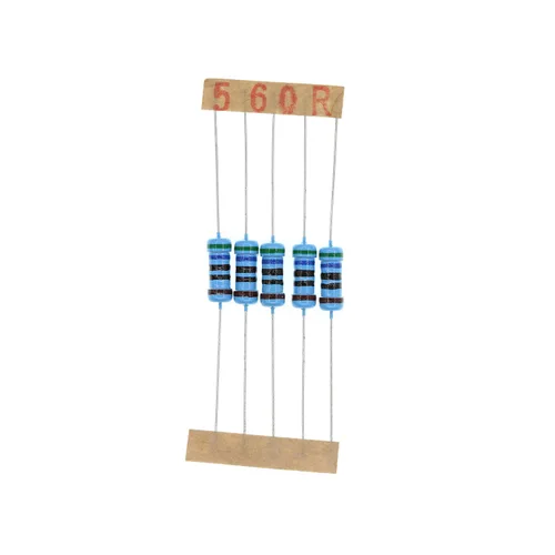 Vista 140 de 100PCS 1 vatios 1W 0R1 0.1 ohmios 1% resistencia de película metálica