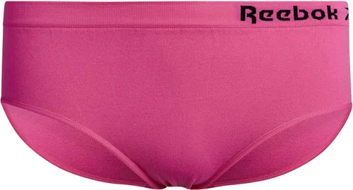 Vista 5 de Reebok Ropa interior para niñas - Calzones hipster sin costuras paquete de 4