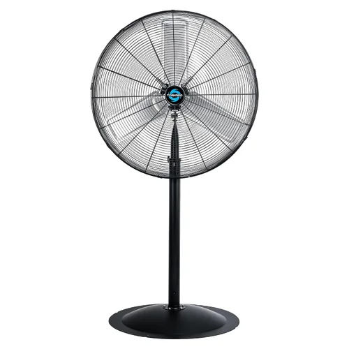 Vista 8 de Tornado Ventilador de pedestal oscilante al aire libre de alta velocidad IPX4, uso industrial de 2 velocidades 7600 CFM 1/4 HP cable de 10 pies