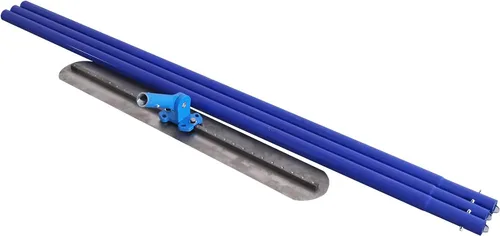 Vista 3 de Herramienta de paleta de hormigón Bull Float Kit de herramientas de paleta de hormigón 70.87 pulgadas Conector de mango de aleación de aluminio