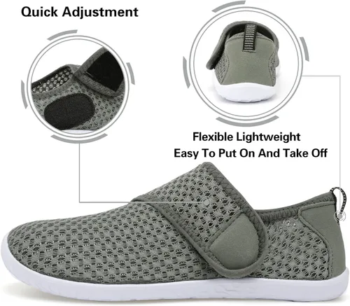 Vista 4 de Lisdwde Zapatos de agua para mujeres y hombres zapatos de agua antideslizantes zapatos de natación deportes de playa zapatos de calcetín de secado
