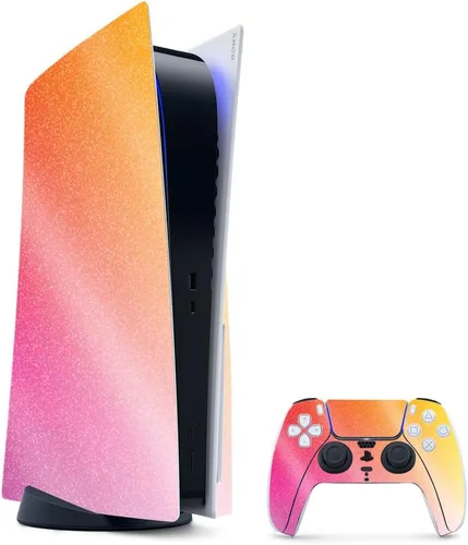 Vista 33 de MightySkins - Skin para juegos con purpurina brillante para PS5 y PlayStation 5, ágata amatista, acabado duradero con purpurina de alto brillo