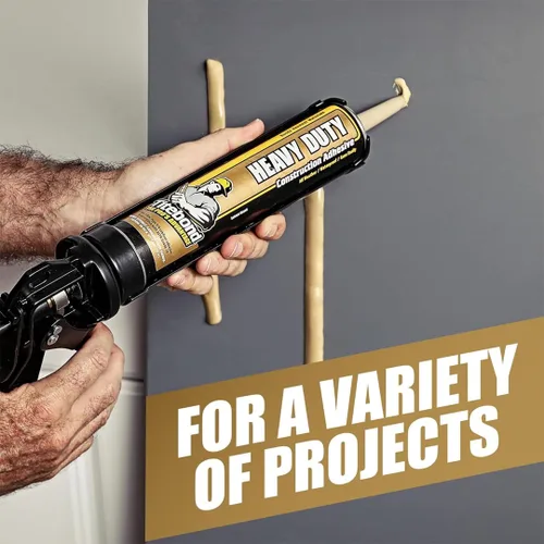 Vista 8 de Titebond Adhesivo de construcción resistente de 10 onzas (paquete de 12) – Pegamento impermeable prémium para todo tipo de clima para madera, metal