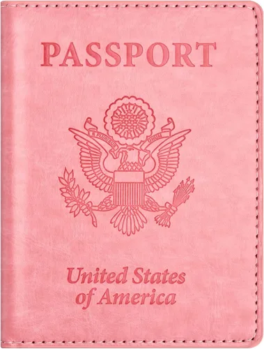 Vista 9 de Combo de tarjetero para pasaporte y vacuna, soporte para pasaporte con ranura para tarjeta de vacuna, cartera para pasaporte, funda para pasaporte