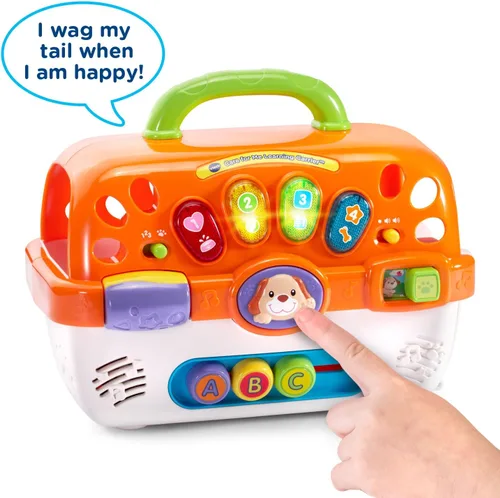 Vista 3 de VTech Care for Me - Juguete portador de aprendizaje, color naranja