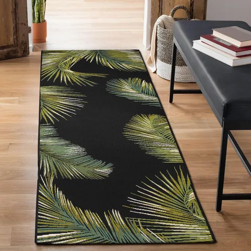 Vista 107 de Liora Manne Marina - Alfombra de área duradera de mezcla sintética tejida a máquina para interiores/exteriores - Gráfico contemporáneo océano global