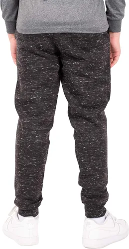 Vista 2 de Ultra Game Boys' NFL Black Snow Fleece Jogger Sweatpants