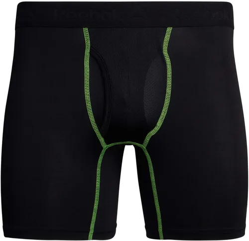 Vista 4 de Reebok Ropa interior para hombre, calzoncillos tipo bóxer de rendimiento con bolsa para moscas (paquete de 4)