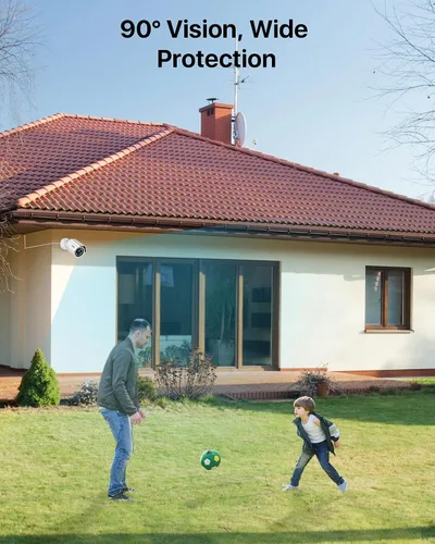Vista 3 de ZOSI - Cámara de seguridad para exteriores e interiores de 2MP, 1080p HD, 1920TVL (híbrida 4 en 1 HD-CVI/TVI/AHD/960H analógica CVBS), 24 ledes