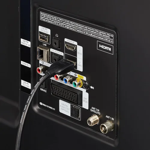 Vista 9 de Amazon Basics Cable HDMI, paquete de 2, 3 pies, 4K@60Hz, cable HDMI 2.0 de alta velocidad 4K (18Gbps), 2160p, 48 bits, compatible