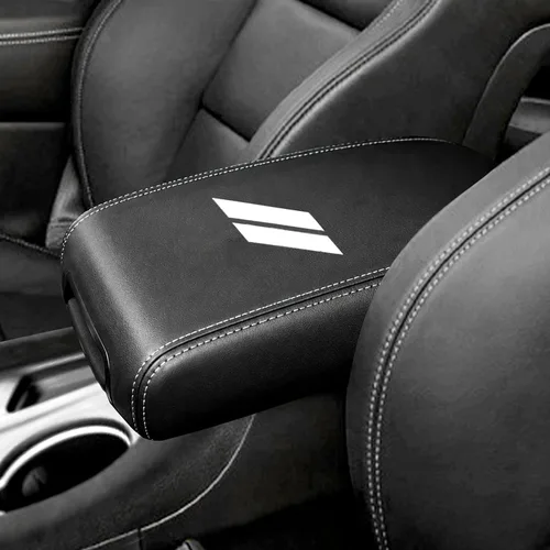 Vista 44 de YOSRTER Accesorios para Dodge Durango 2011-2018 2019 2020 Funda para reposabrazos de consola central, caja interior, decoración de reposabrazos