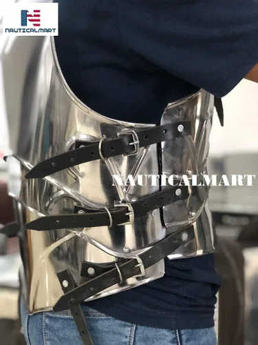 Vista 7 de Nautical-Mart Lady Cuirass - Traje de armadura de pecho con correa para brazo y pierna