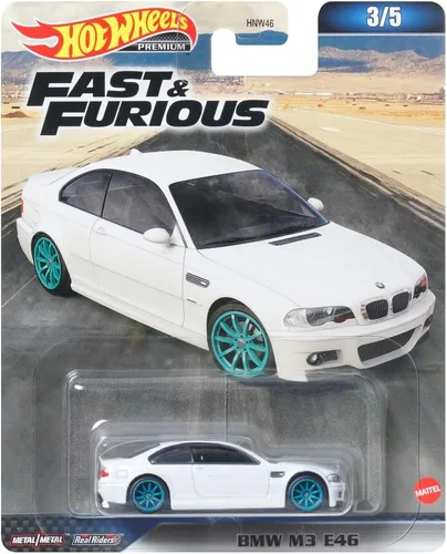 Vista 5 de Hot Wheels HNW52 Fast & Furious - BMW M3 E46 (3 años en adelante)