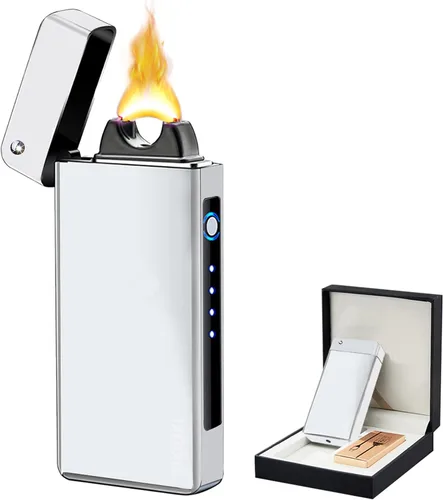 Vista 10 de Dragon - Encendedor eléctrico de arco – Encendedor de plasma recargable USB C para campamento, iniciadores de fuego, velas y equipo al aire libre