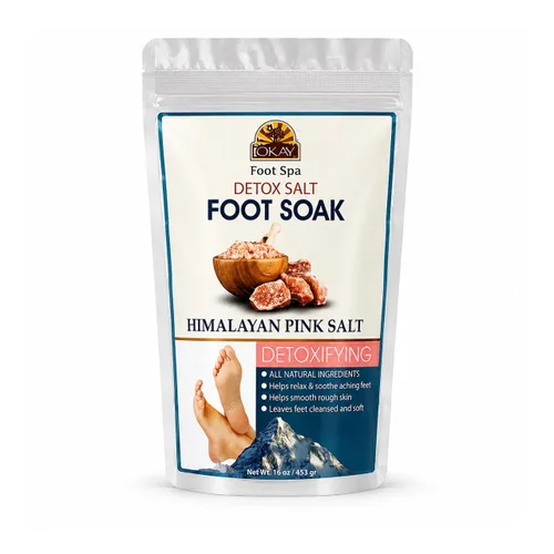 Vista 6 de OKAY Exfoliante para pies de manteca de cacao natural, 6 onzas