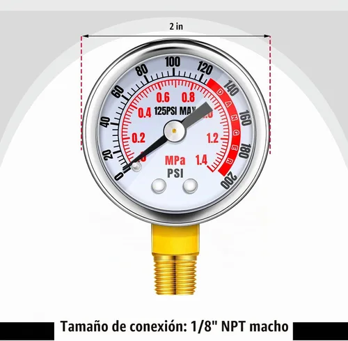 Vista 3 de Peryiter - Kit de reparación de tanque de aire para tanque de aire portátil