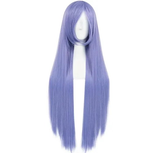 Vista 16 de anogol Vocaloid 32" 80 cm de largo recto de Cosplay peluca Pelucas Para Fiestas Halloween, Anaranjado