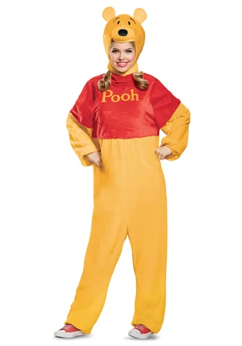 Vista 4 de Disfraz para adulto de Winnie the Pooh Deluxe Multicolor