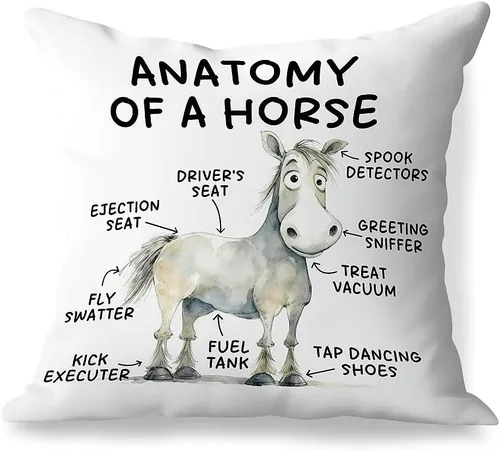 Vista 20 de Fundas de almohada de 12 x 20 pulgadas, regalos para amantes de los caballos, fundas de almohada lumbares decorativas para el hogar, sala de estar