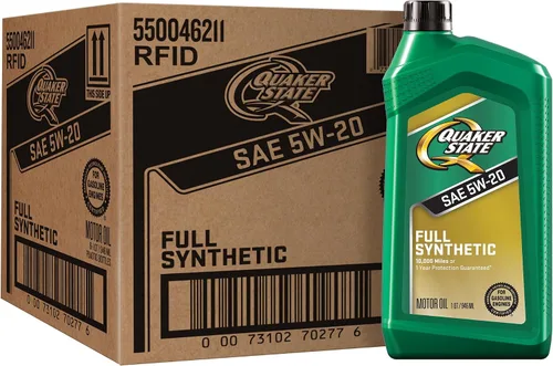 Vista 8 de Quaker State Aceite de motor completamente sintético 5W-30, 1 cuarto de galón (paquete de 6)