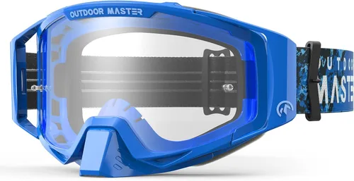 Vista 12 de OutdoorMaster Mustang - Gafas de motocross OTG, gafas de motocross, gafas de ATV para hombres, mujeres, adultos y jóvenes