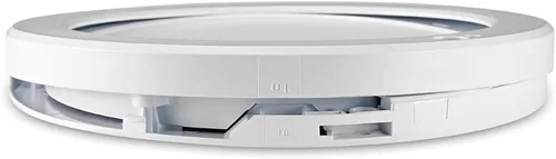 Vista 10 de Leviton Downlight LED con sensor de movimiento, redondo de 8", blanco, 9866-B0W