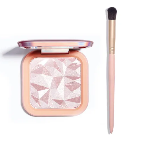 Vista 10 de ELESSY Paleta de Iluminador de Maquillaje Paleta de Iluminador Facial Paleta de Iluminador Facial de Larga Duración Paleta de Maquillaje Iluminador