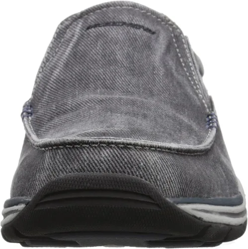 Vista 2 de Skechers Avillo Mocasín para hombre de ajuste relajado