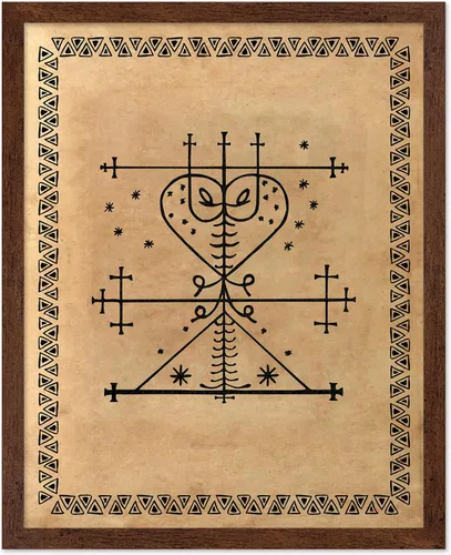 Vista 8 de Poster Master Póster astrológico clásico, impresión de ciencia vintage, regalo para artistas, amigos, el antiguo zodiaco de Egipto, rueda