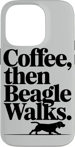 Vista 17 de Funny Beagle Walks Dad Beagle Mom Parent Beagle Coffee Case for iPhone XR