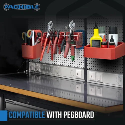 Vista 5 de Soportes de manta para Packout - Clavijas de montaje compatibles con Milwaukee Packout Accesorios de bloqueo de Packout