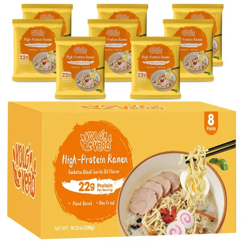 Vista 12 de VOLO VERO Paquete variado de fideos ramen con alto contenido de proteínas