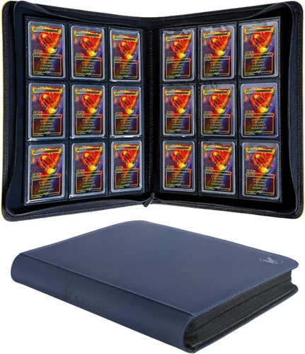 Vista 22 de Carpeta de tarjetas coleccionables de 2000 bolsillos (NEGRO)
